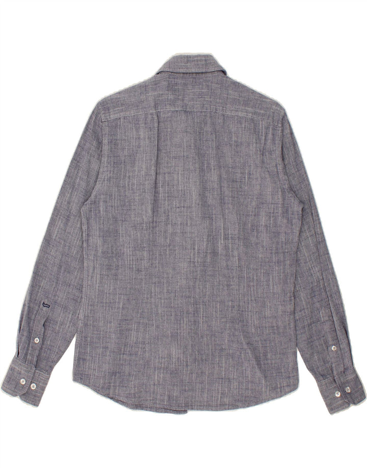 GAS Mens Shirt Medium Navy Blue Vintage Gas and Second-Hand Gas from Messina Hembry 