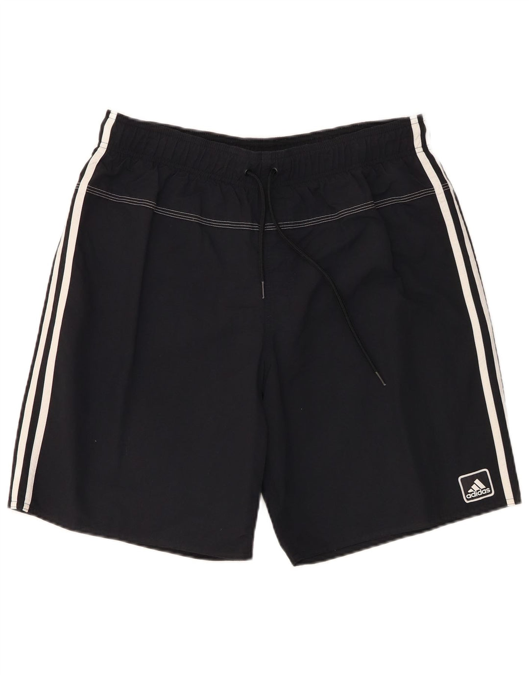 Pantaloncini da bagno da uomo Adidas Large neri in poliammide