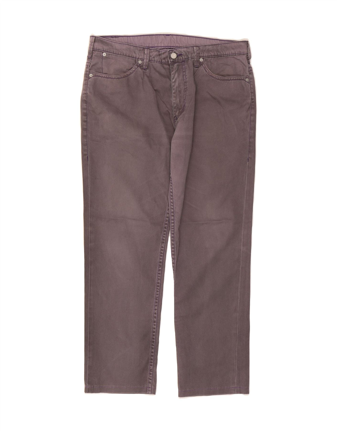 LEVI'S Mens 519 Straight Jeans W36 L29 Purple Vintage Levi's and Second-Hand Levi's from Messina Hembry 