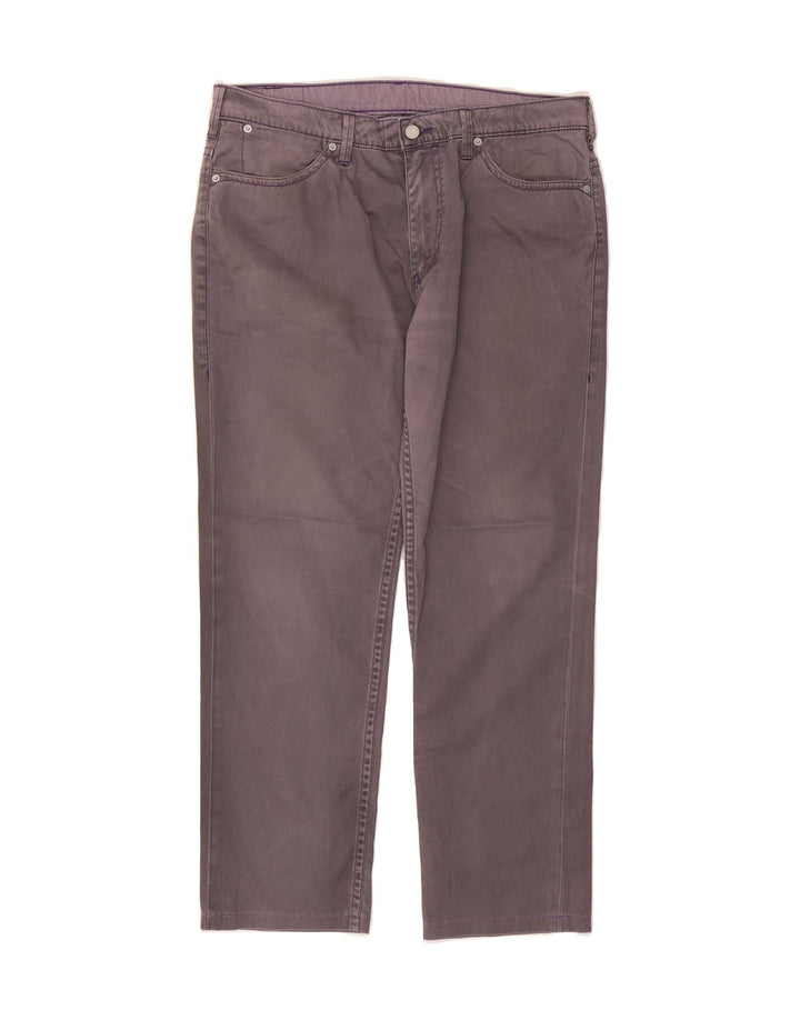 LEVI'S Mens 519 Straight Jeans W36 L29 Purple Vintage Levi's and Second-Hand Levi's from Messina Hembry 