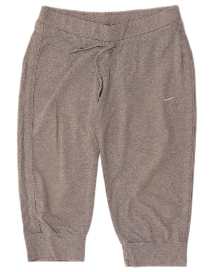 Pantaloncini sportivi Nike da donna UK 12 grigio medio chiazzato