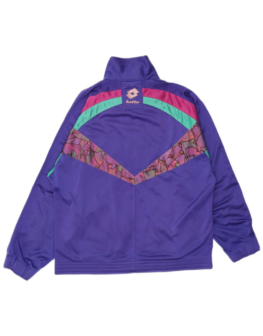 Giacca da ginnastica da uomo Lotto grande color block viola