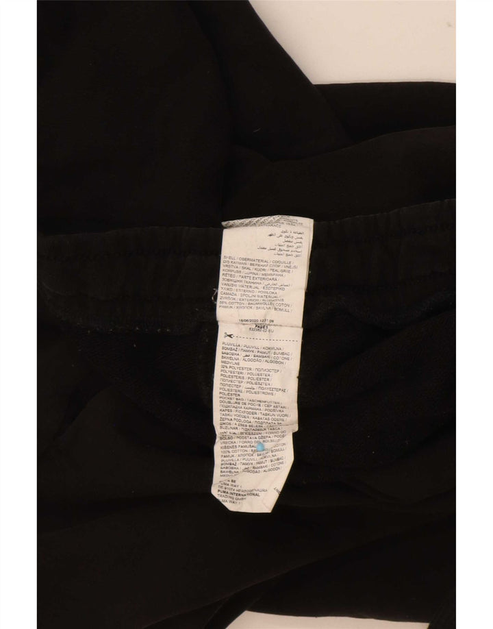 Pantaloni da tuta grafica da uomo Puma Joggers medio cotone nero