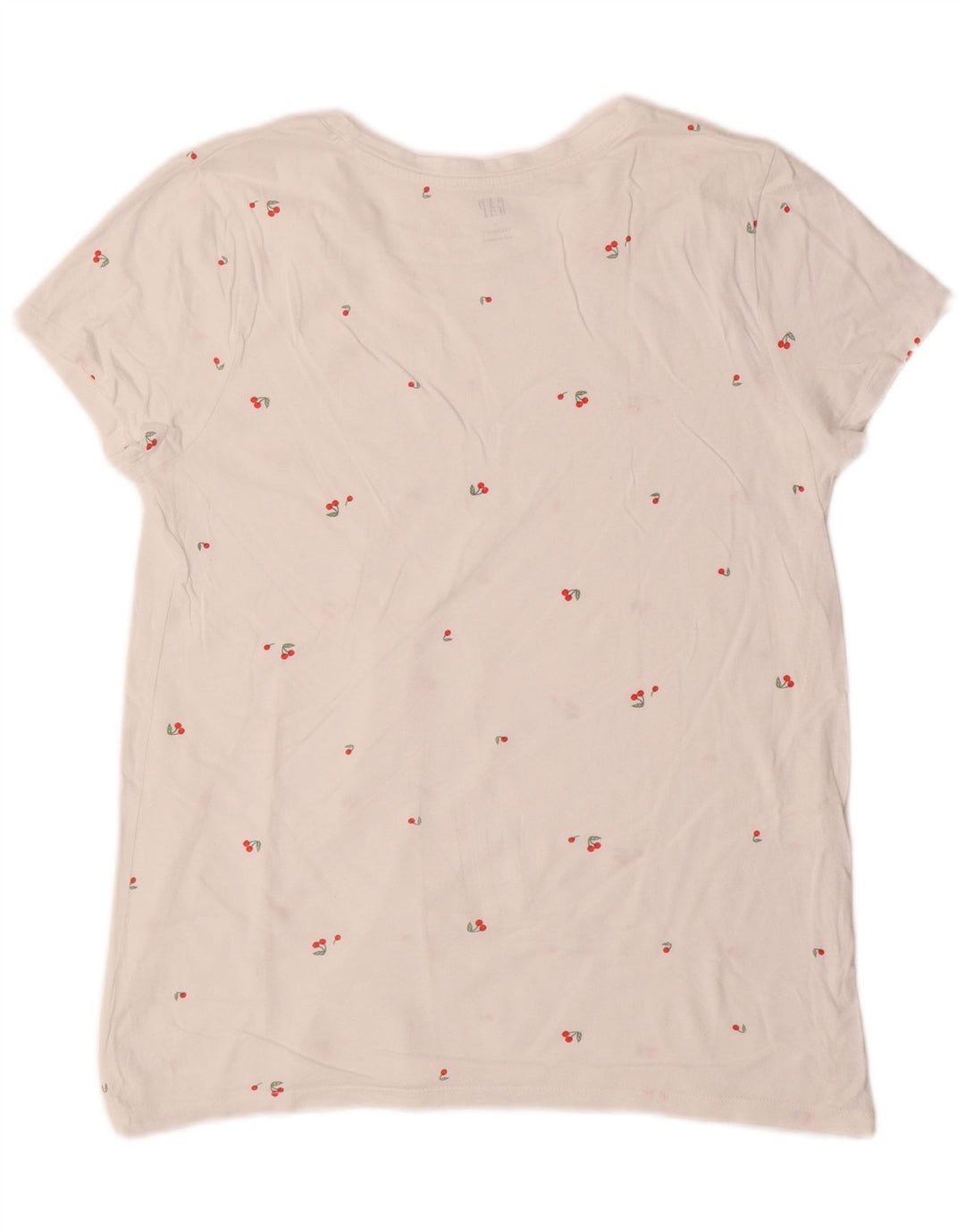 Gap T-shirt da donna Top UK 14 Large White Spotted