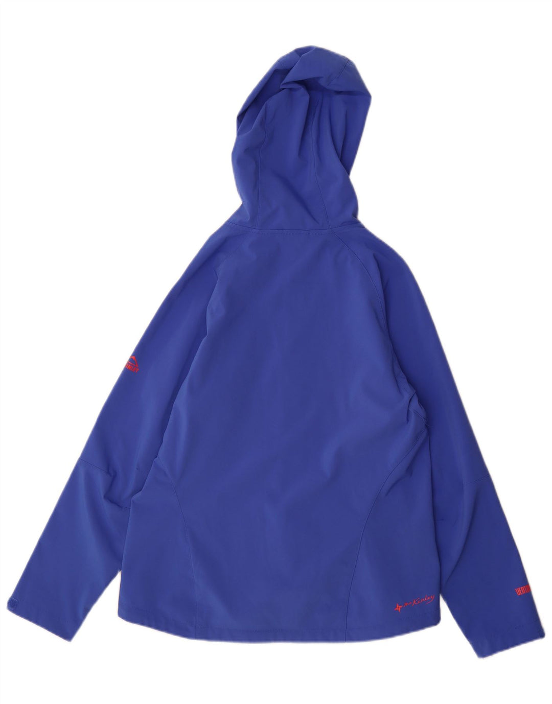Giacca antipioggia con cappuccio da donna MC Kinley UK 16 grande poliestere blu