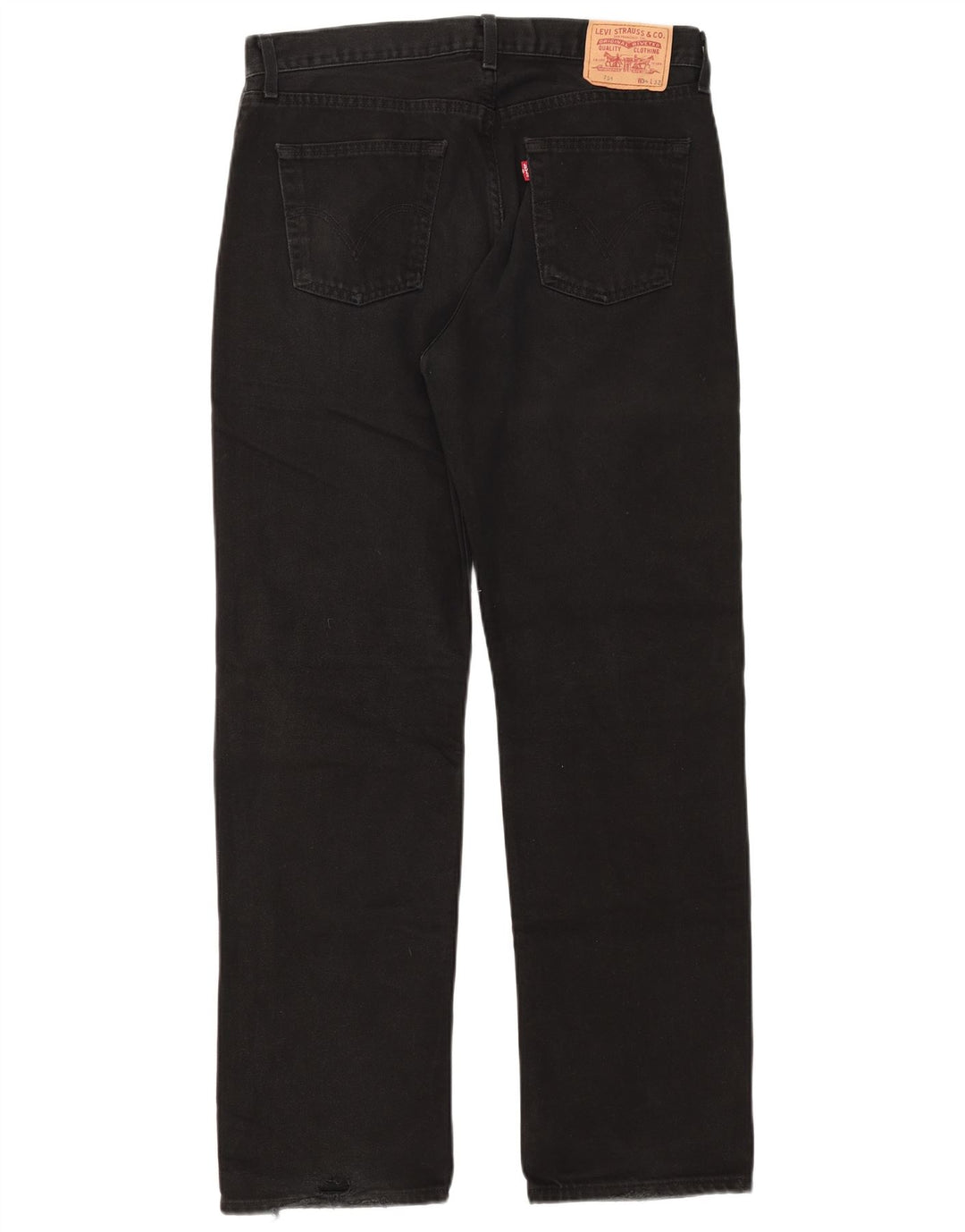Levi's Uomo 751 Jeans dritti W34 L32 Cotone Nero