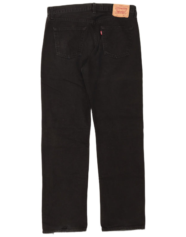 Levi's Uomo 751 Jeans dritti W34 L32 Cotone Nero