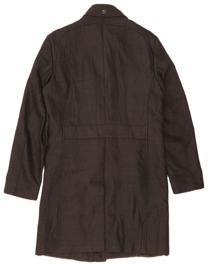 Trench da uomo Zara UK 38 medio nero