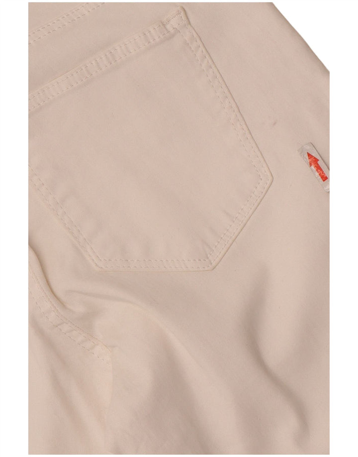 Pantaloni casual slim da donna Zara EU 40 medi W30 L27 bianchi