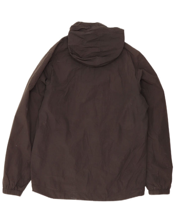 Giacca a vento con cappuccio da uomo Lyle & Scott UK 36 Small Poliestere grigio