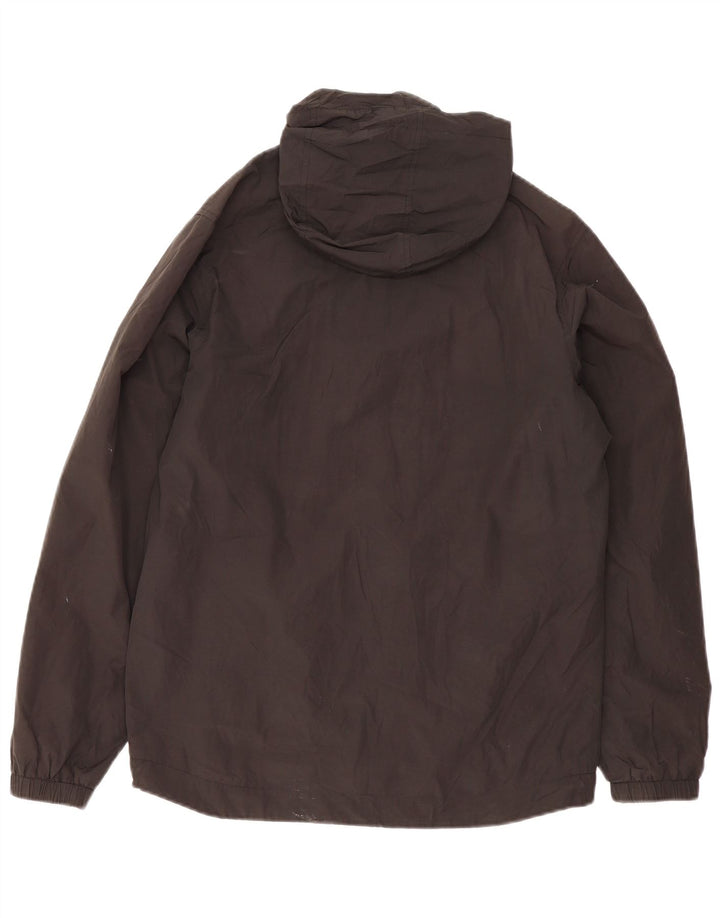 Giacca a vento con cappuccio da uomo Lyle & Scott UK 36 Small Poliestere grigio