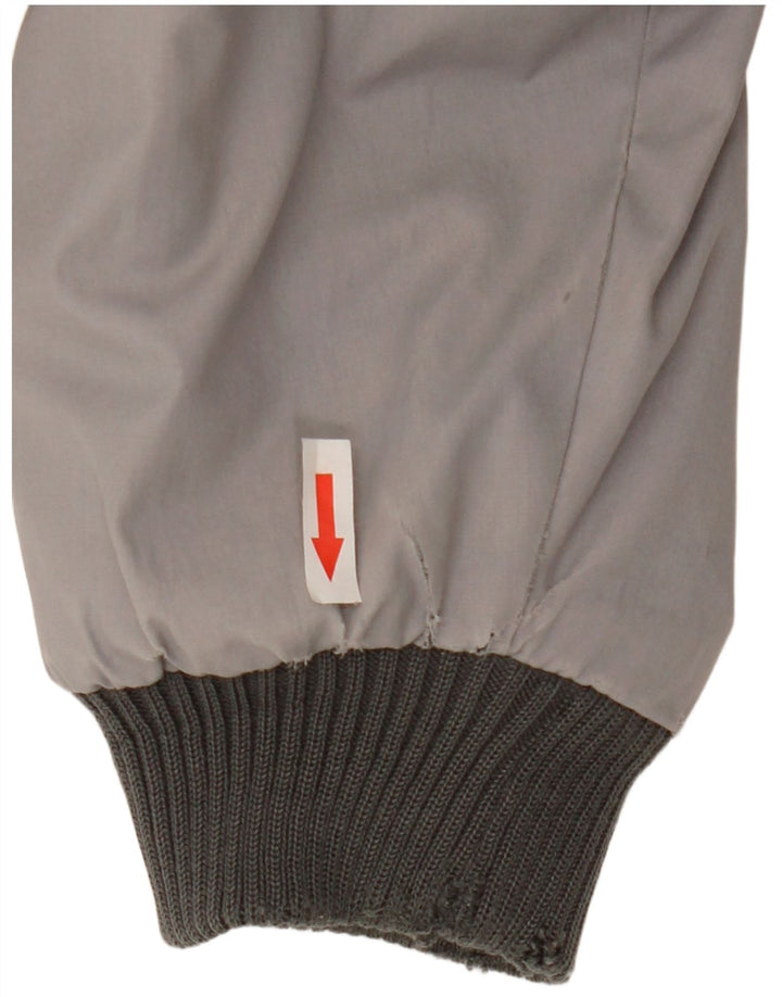 Giubbotto bomber da uomo Canda UK 40 Large in poliestere color block grigio