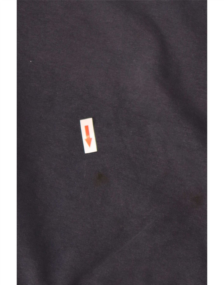 Felpa grafica da uomo Fila 2XL cotone blu navy