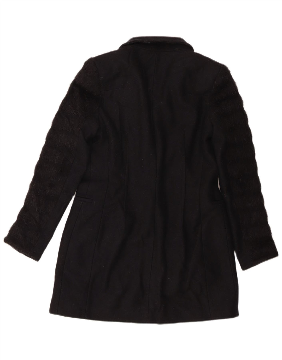 Soprabito da donna All Saints UK 10 piccolo in lana vergine a righe nere