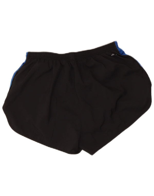 Pantaloncini da bagno Nike Dri Fit da uomo, grandi, in poliestere color block nero