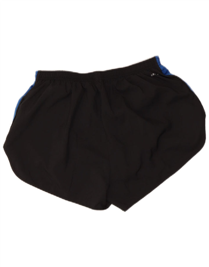 Pantaloncini da bagno Nike Dri Fit da uomo, grandi, in poliestere color block nero