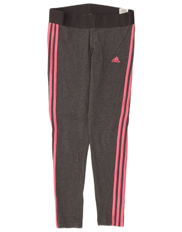 Leggings Adidas da donna UK 12/14 Cotone grigio medio