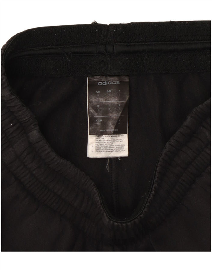 Pantaloni da tuta da donna ADIDAS UK 8 piccoli in cotone nero