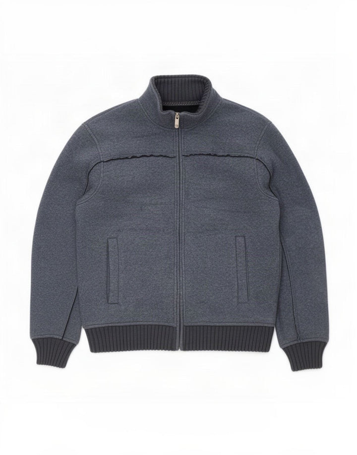Giacca da ginnastica da uomo Marks & Spencer media poliestere blu navy