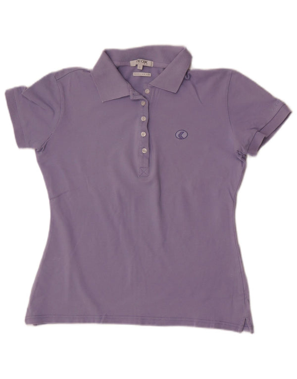 Polo Geox da donna vestibilità regolare UK 10 piccola viola
