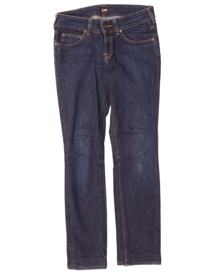 Jeans Lee Amy Slim da donna W27 L30 cotone blu navy