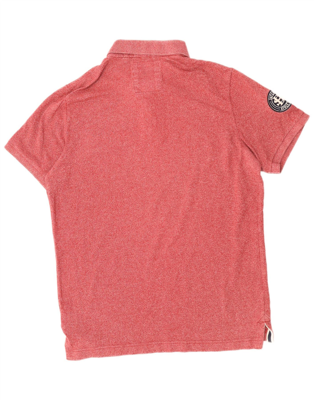 Polo da uomo vestibilità classica SUPERDRY 2XL cotone rosso