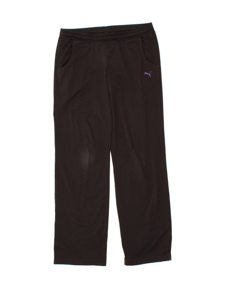 PUMA Womens Tracksuit Trousers UK 10 Small Black Vintage Puma and Second-Hand Puma from Messina Hembry 