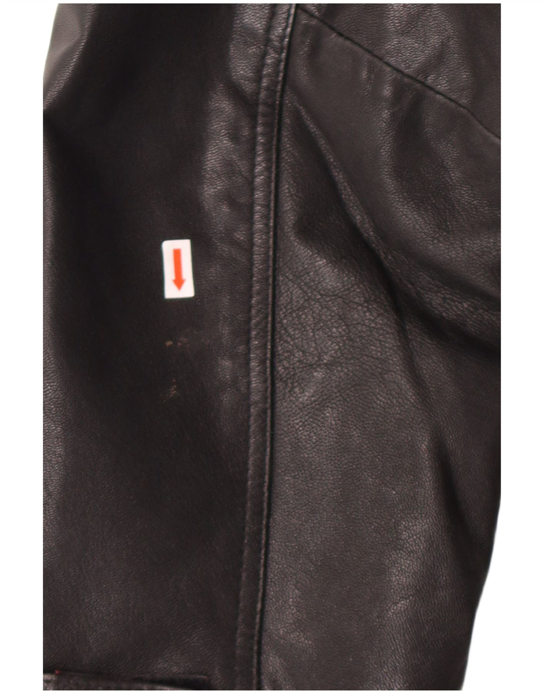 VINTAGE Mens Leather Jacket UK 41/43  Large Black Leather