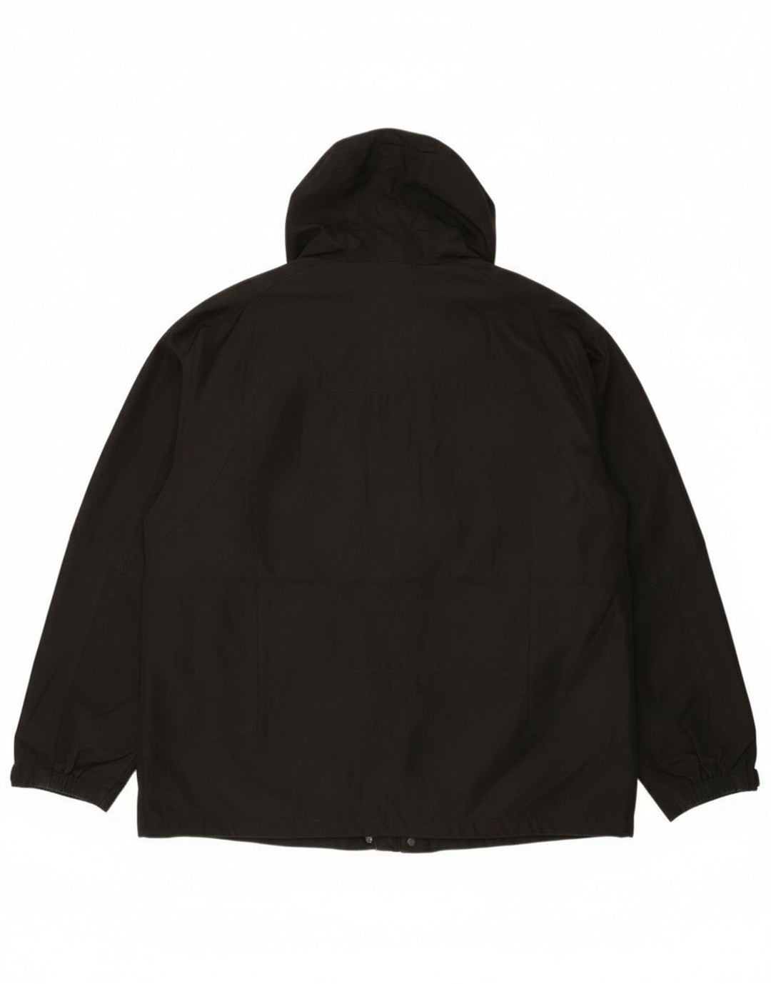 Giacca a vento con cappuccio da uomo Calvin Klein UK 40 grande poliestere nero