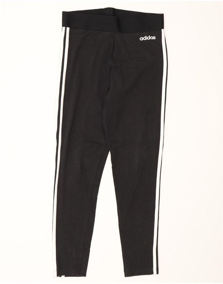 Leggings Adidas da donna UK 12/14 cotone nero medio