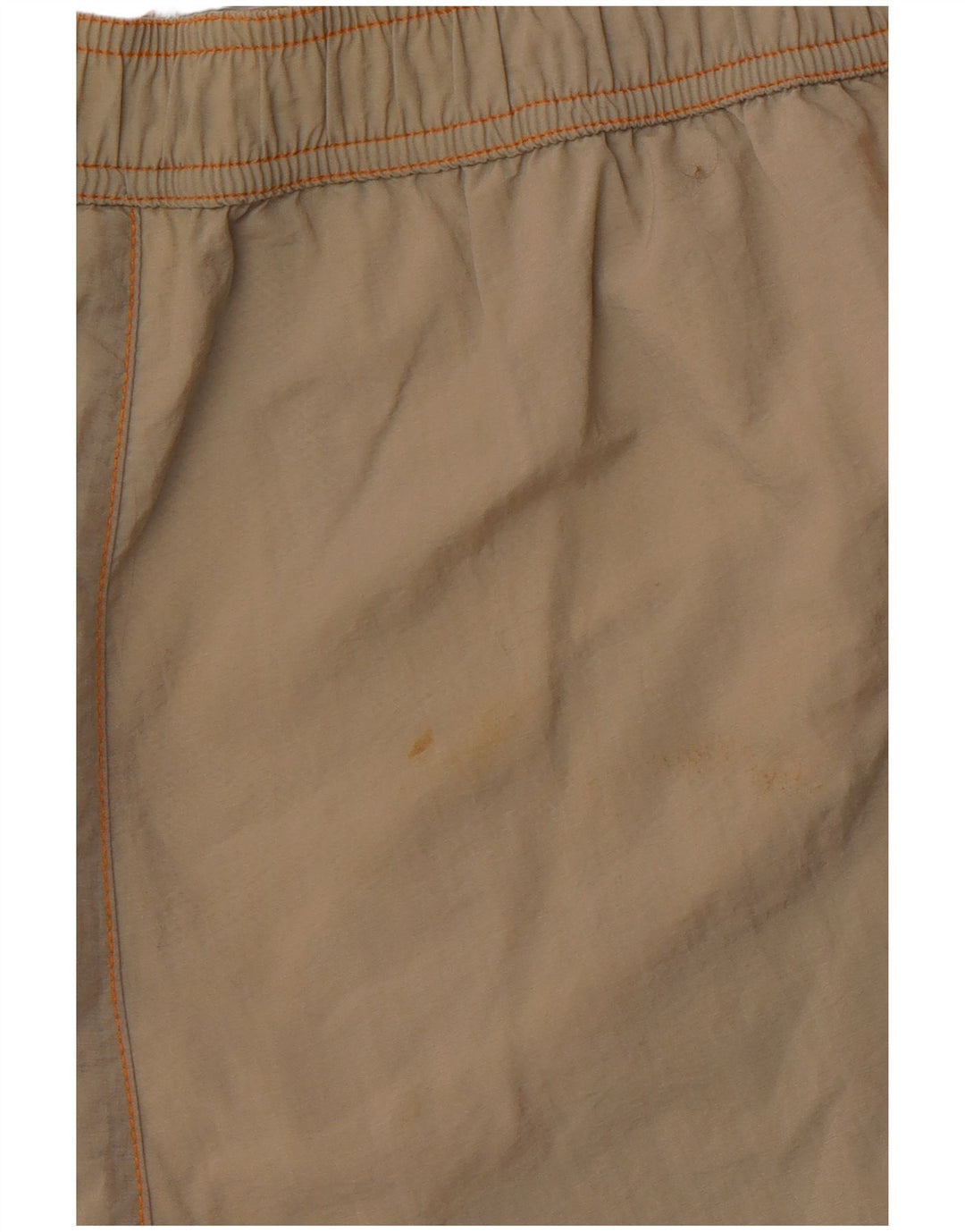 CHAMPION Pantaloncini da bagno con grafica da uomo, grandi, color kaki, in poliammide