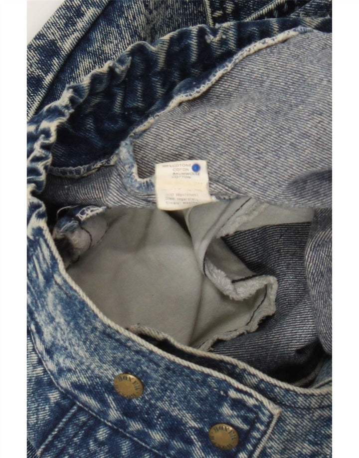 Boxer da uomo giacca di jeans UK 36 piccolo cotone blu