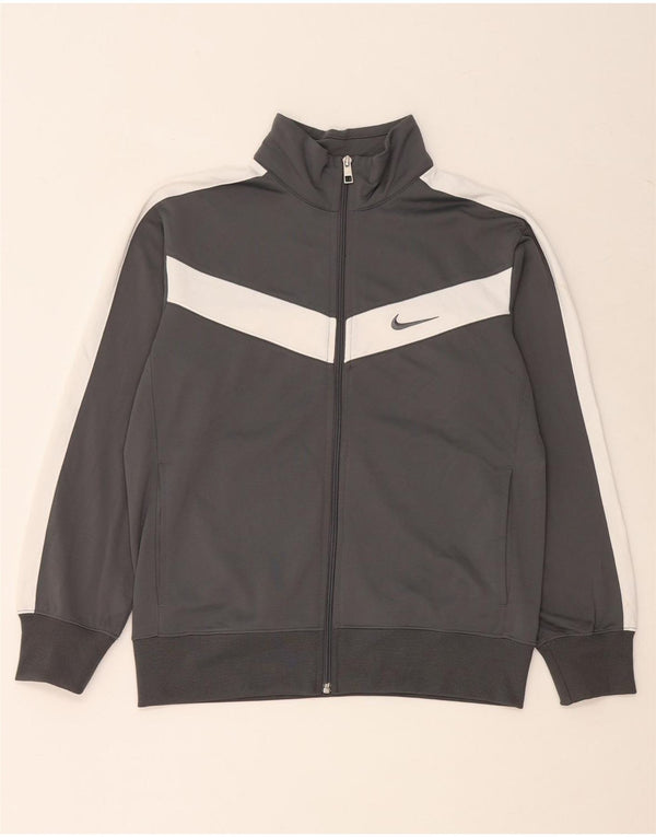 Giacca da tuta da ragazzo NIKE 12-13 anni Large Grey Colourblock
