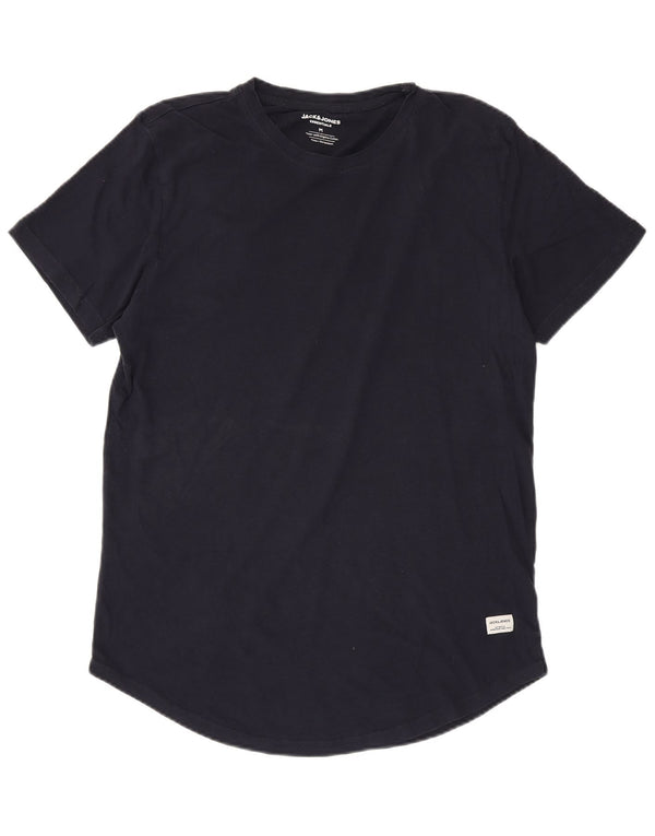 T-shirt da uomo Jack & Jones Top medio blu navy