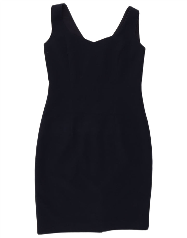 Abito tubino senza maniche da donna Phase Eight UK 12 Poliestere blu navy medio