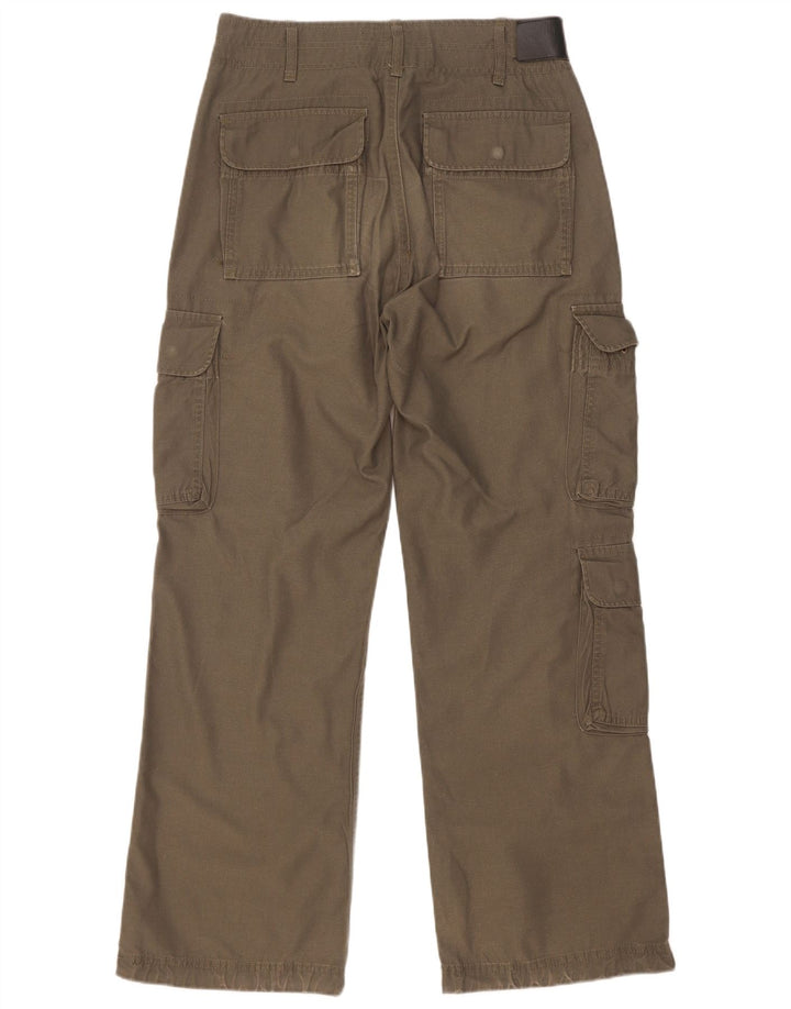 Pantaloni cargo dritti da uomo EMP Small W29 L31 poliestere kaki