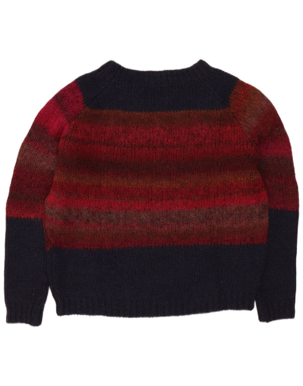 Replay Maglione da donna con scollo a barchetta UK 10 Small Blu navy Colourblock