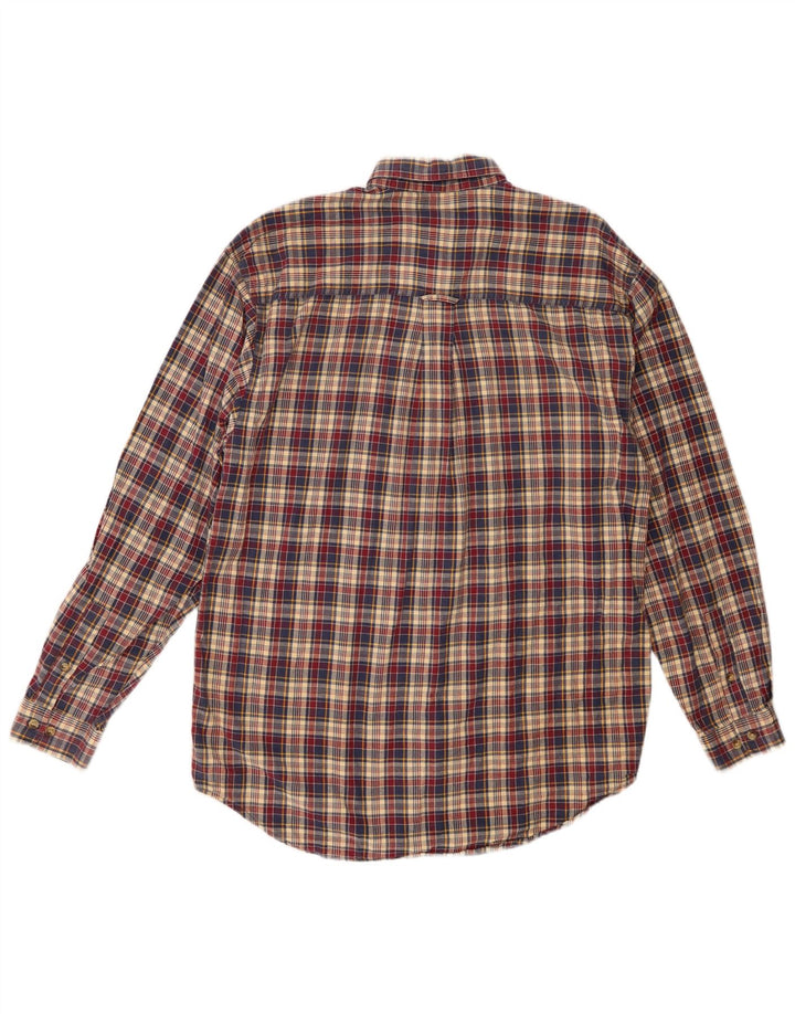 Camicia da uomo in flanella St. Bernard, cotone a quadri multicolore medio