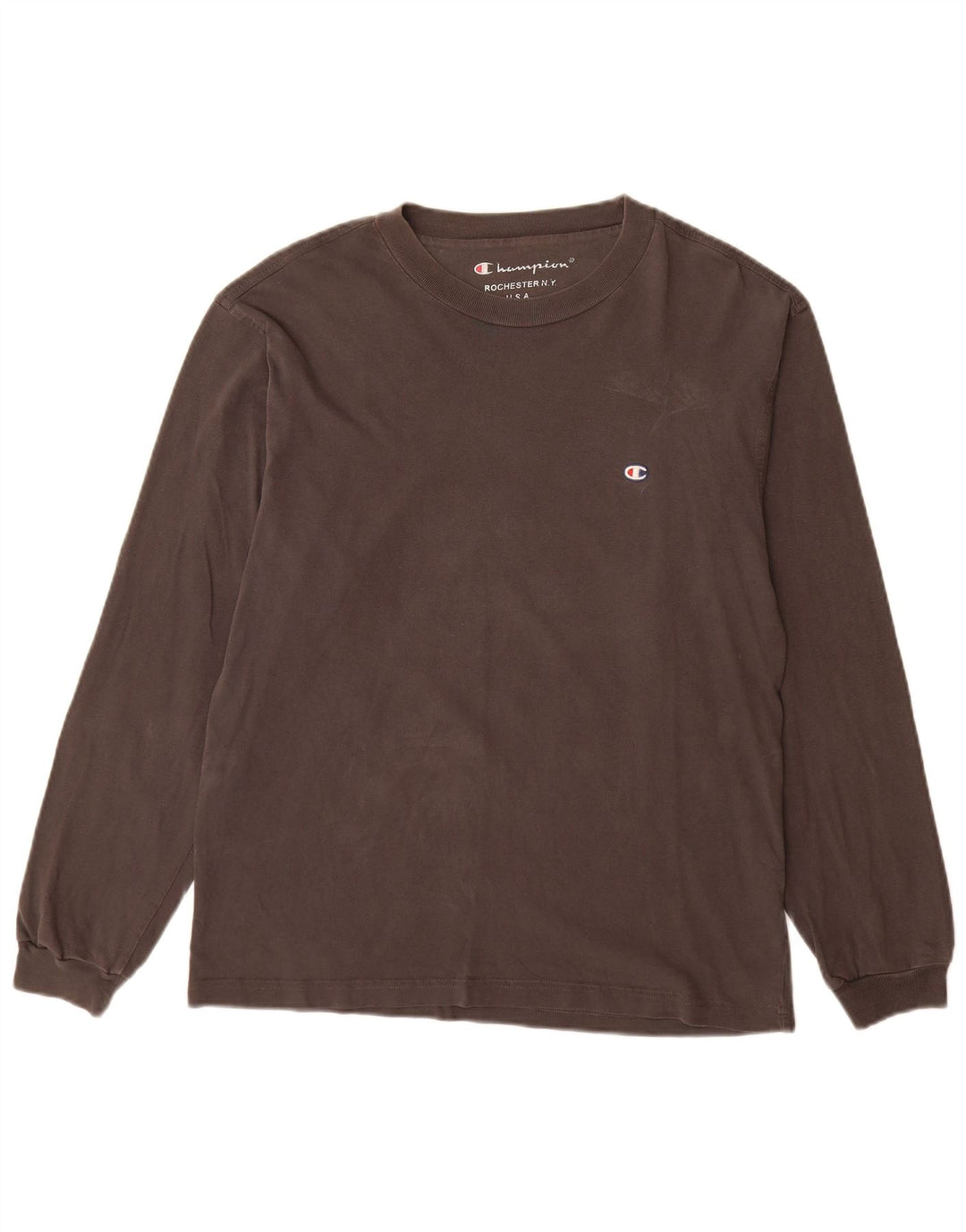 Top da uomo a maniche lunghe Champion Small grigio
