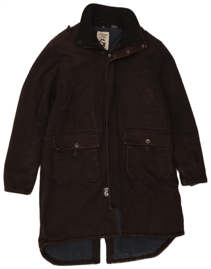 Giacca Parka da uomo G-Star UK 42 XL Cotone grigio