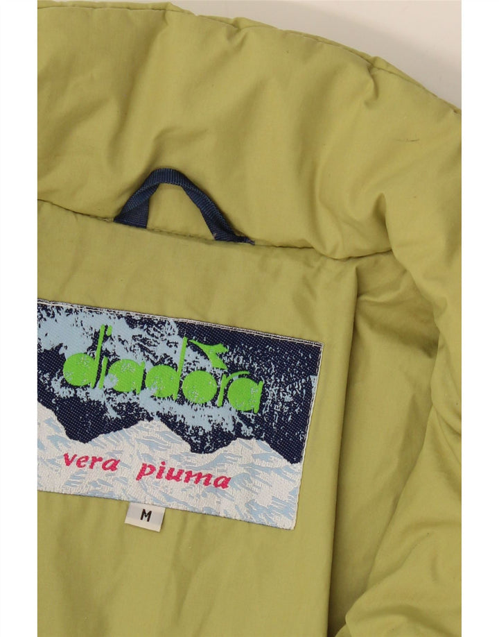 DIADORA Mens Padded Jacket UK 38 Medium Green Polyester Vintage Diadora and Second-Hand Diadora from Messina Hembry 