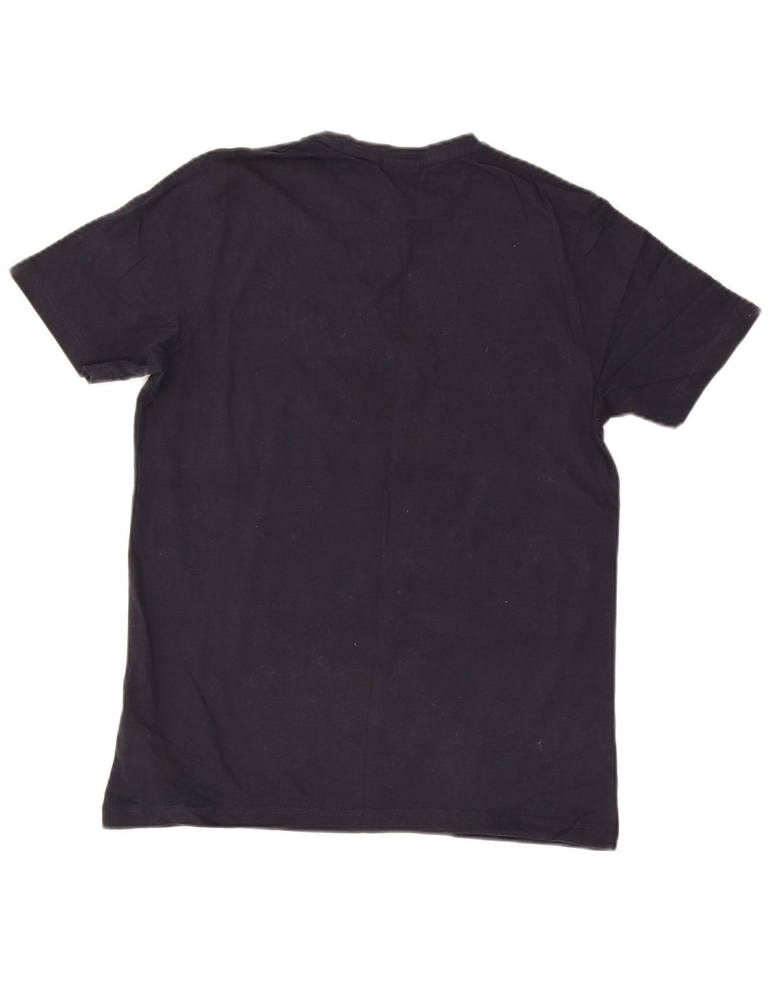 T-shirt grafica da uomo Ellesse Top grande in cotone blu navy