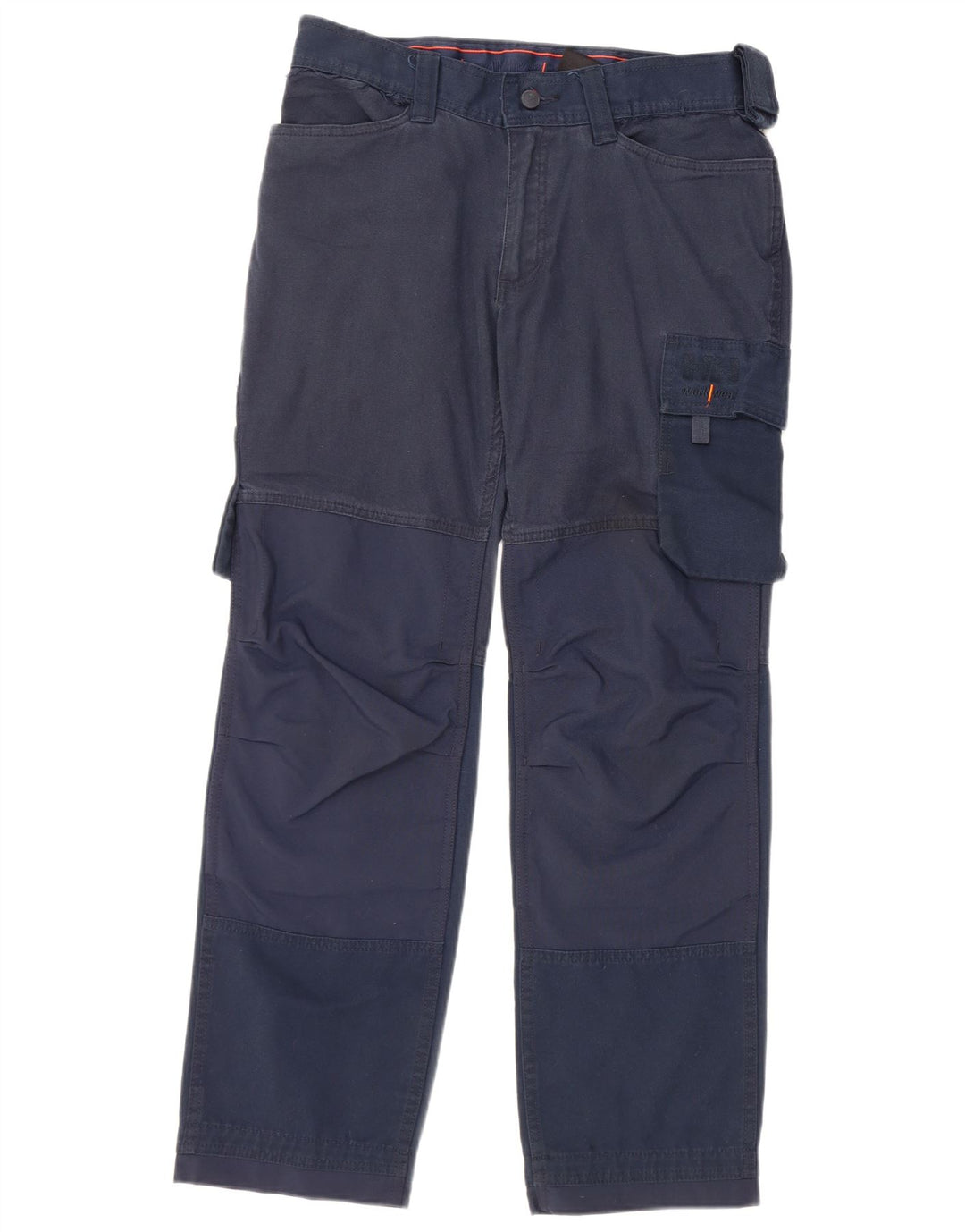 Pantaloni cargo dritti da uomo HELLY HANSEN W32 L32 poliestere blu navy