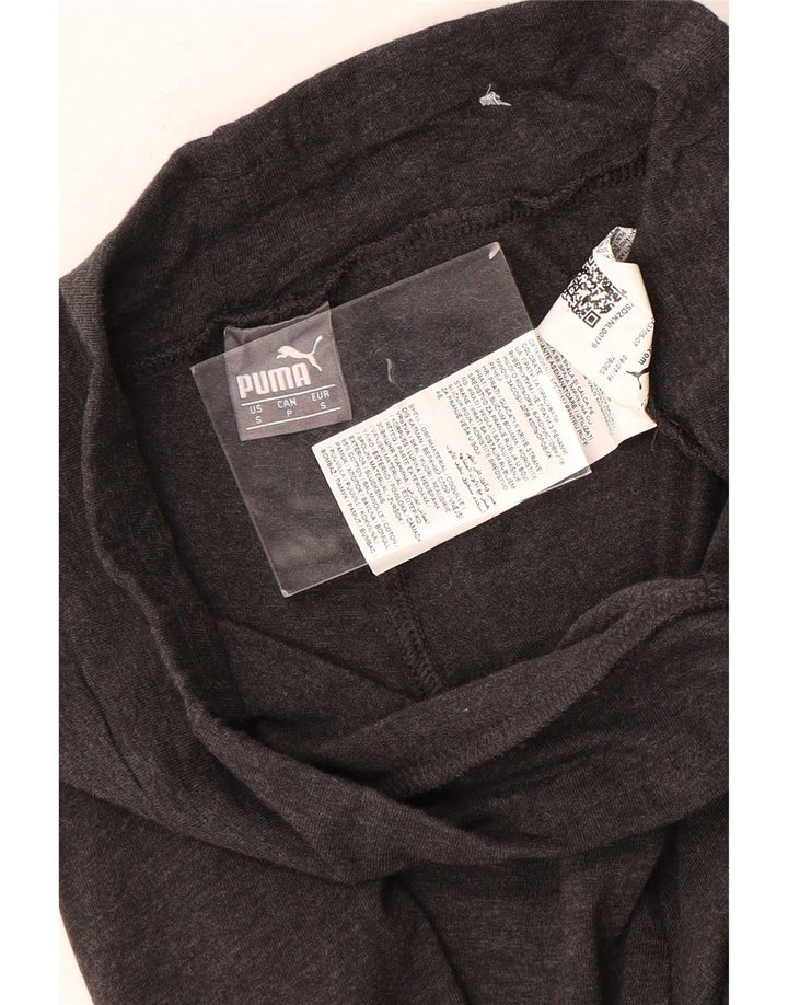 Leggings grafici da donna Puma UK 10 piccolo cotone grigio