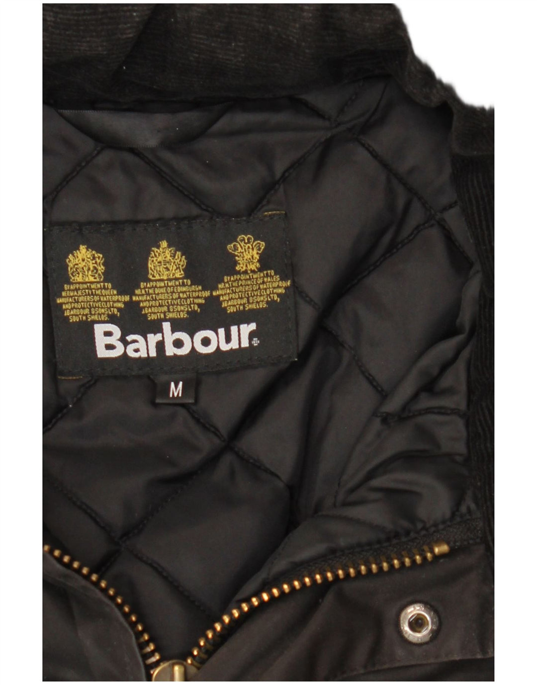 BARBOUR Giacca da uomo in cotone cerato UK 38 Marrone medio