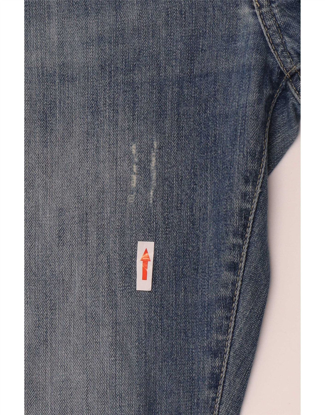Jeans slim invecchiati da donna Calvin Klein W32 L33 Blu