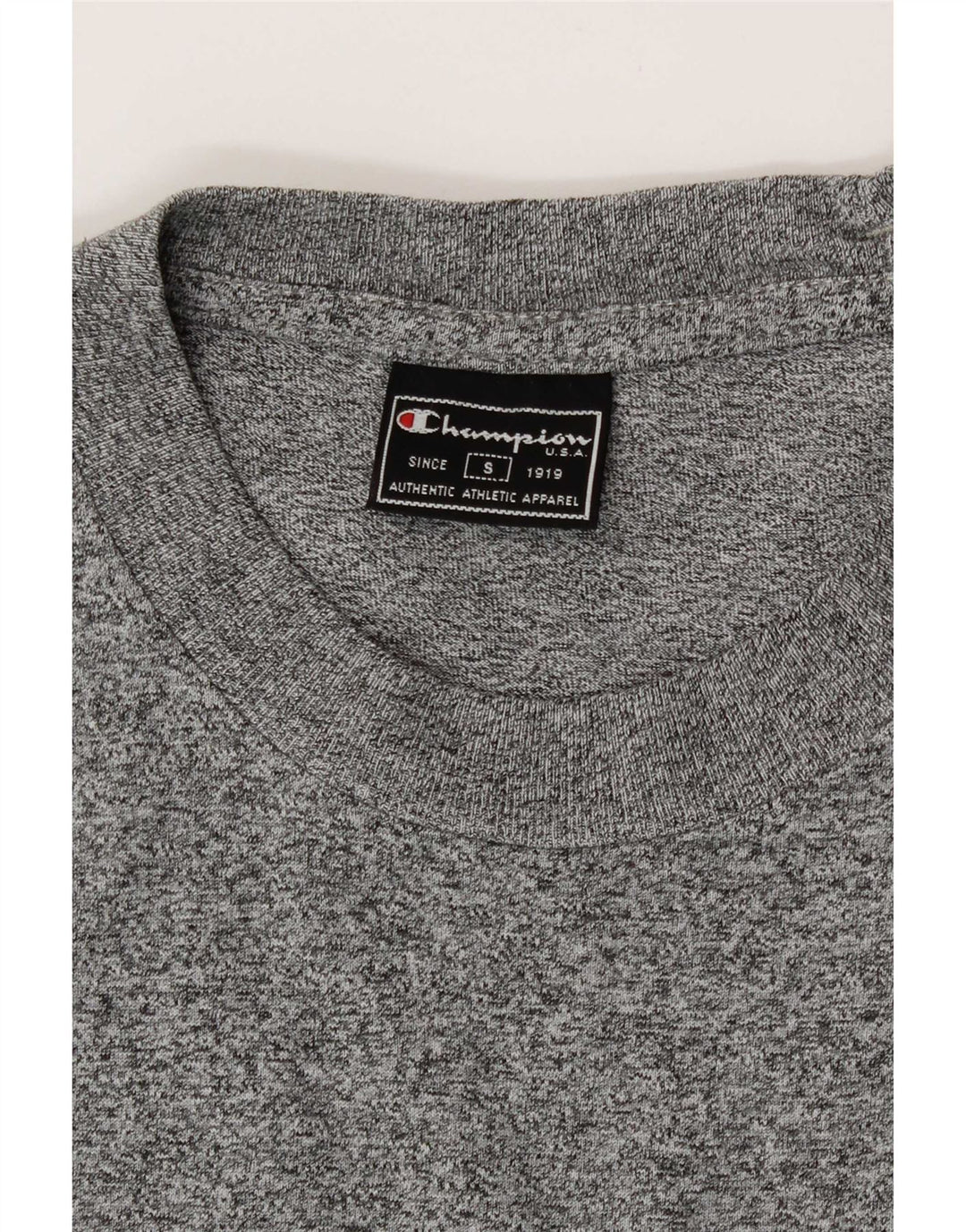 T-shirt da uomo Champion Top piccola grigia chiazzata