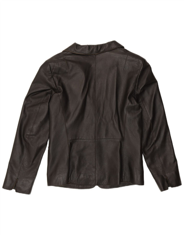 Giacca blazer a 2 bottoni da donna Julia S. Roma IT 40 piccola marrone
