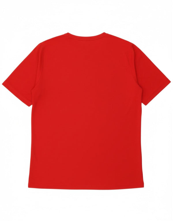 CANTERBURY Mens Graphic T-Shirt Top XL Red Polyester