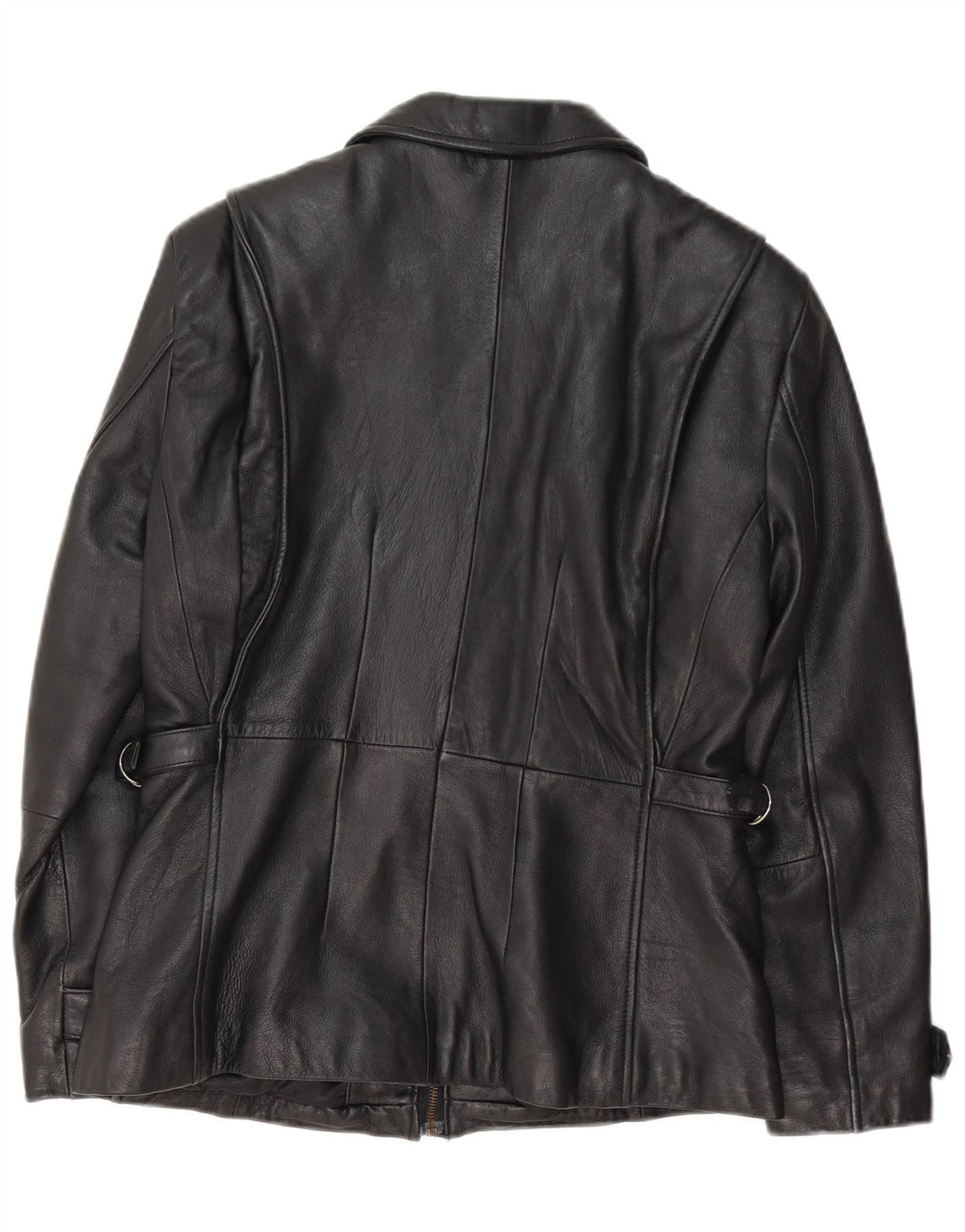 Giacca in pelle da donna Wilson UK 10 piccola nera classica